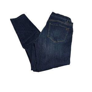 Democracy size 6 “Ab”solutions Dark Blue Denim Jeans skinny fit no distressing